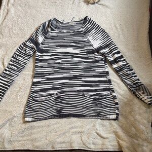 Lucky Brand Monochrome Knit Sweater